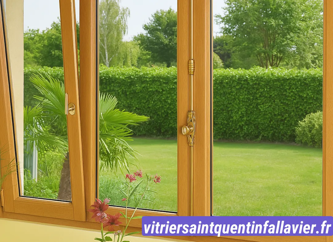 Installation de fenêtre en bois sur mesure Saint-Quentin-Fallavier