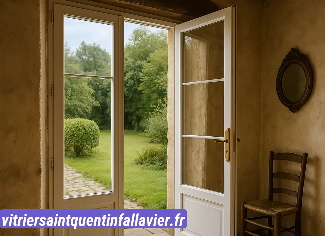 Installation de fenêtre en PVC Saint-Quentin-Fallavier